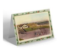 CHRISTMAS NOTELET - Vintage Scotland - The Lido, Peterhead (b)