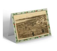CHRISTMAS NOTELET - Vintage Scotland - The Links, Port Seton
