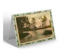 CHRISTMAS NOTELET - Vintage Scotland - The Loch, Aviemore