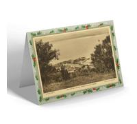 CHRISTMAS NOTELET - Vintage Scotland - The Pavilion Ganavan, looking towards Lismore
