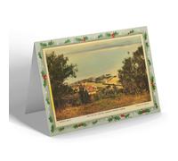 CHRISTMAS NOTELET - Vintage Scotland The Pavilion Ganavan, looking towards Lismore b