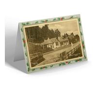 CHRISTMAS NOTELET - Vintage Scotland - The Pot Luck, Aviemore