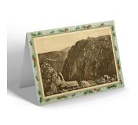 CHRISTMAS NOTELET - Vintage Scotland - The Precipice, Ben Nevis, Fort William