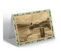 CHRISTMAS NOTELET - Vintage Scotland - The Quayside, Fort William
