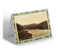 CHRISTMAS NOTELET - Vintage Scotland - The River Clyde, Crawford (b)