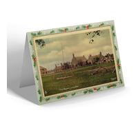 CHRISTMAS NOTELET - Vintage Scotland - The Square, Lumsden (b)