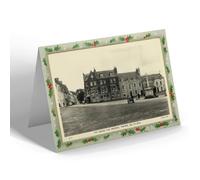 CHRISTMAS NOTELET - Vintage Scotland - The Square & Memorial, Portree, Isle of Skye