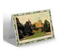 CHRISTMAS NOTELET - Vintage Scotland - Union Terrace Gardens H.M. Theatre Aberdeen b