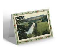 CHRISTMAS NOTELET - Vintage Scotland - Valley of Dalvrecht & River Avon Tomintoul b