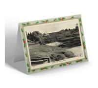 CHRISTMAS NOTELET - Vintage Scotland - Viaduct, River Avon, Larkhall