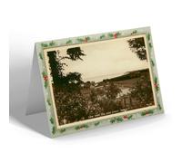 CHRISTMAS NOTELET - Vintage Scotland - View from the High Street, Tain