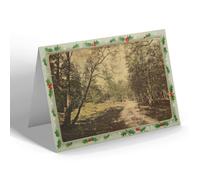 CHRISTMAS NOTELET - Vintage Scotland - Where twines the path, Forest of Birse (b)