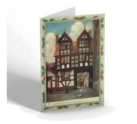 CHRISTMAS NOTELET - Vintage Shropshire - The Council House Gateway, Shrewsbury