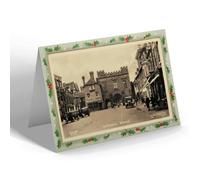CHRISTMAS NOTELET - Vintage Shropshire - The Northgate, Bridgnorth
