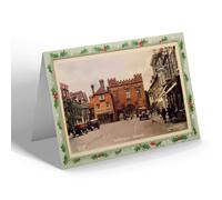 CHRISTMAS NOTELET - Vintage Shropshire - The Northgate, Bridgnorth (b)