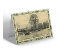 CHRISTMAS NOTELET - Vintage Somerset - Collett Park, Shepton Mallet
