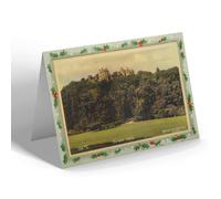 CHRISTMAS NOTELET - Vintage Somerset - Dunster Castle (ac)
