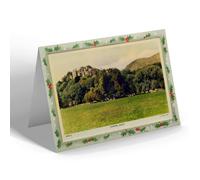 CHRISTMAS NOTELET - Vintage Somerset - Dunster Castle (cc)