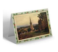 CHRISTMAS NOTELET - Vintage Somerset - East Brent (b)
