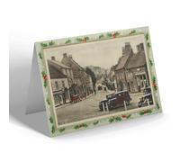 CHRISTMAS NOTELET - Vintage Somerset - East Street, Crewkerne (b)