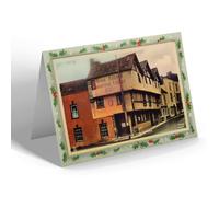 CHRISTMAS NOTELET - Vintage Somerset - King John's Hunting Lodge, Axbridge (bc)