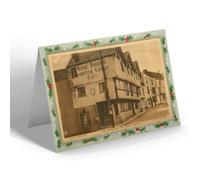 CHRISTMAS NOTELET - Vintage Somerset - King John's Hunting Lodge, Axbridge (c)