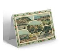 CHRISTMAS NOTELET - Vintage Somerset - Minehead. The Gateway To Exmoor (b)