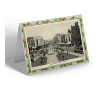 CHRISTMAS NOTELET - Vintage Somerset - Parade and North Street, Taunton