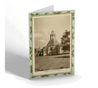 CHRISTMAS NOTELET - Vintage Somerset - The Abbot's Kitchen, Glastonbury