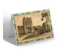 CHRISTMAS NOTELET - Vintage Somerset - The East Gateway, Farleigh Hungerford