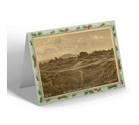 CHRISTMAS NOTELET - Vintage Somerset - The Golf Links, Berrow