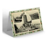 CHRISTMAS NOTELET - Vintage Somerset - Watchet. Old West Country Seaport