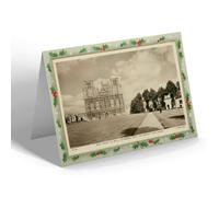 CHRISTMAS NOTELET - Vintage Somerset - West Front Wells Cathedral Ancient Gate House