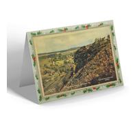 CHRISTMAS NOTELET - Vintage Staffordshire - Gog and Magog, Ipstones (b)