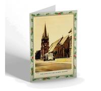 CHRISTMAS NOTELET - Vintage Suffolk - Parish Church St John the Baptist Felixstowe