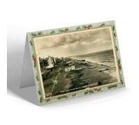 CHRISTMAS NOTELET - Vintage Suffolk - View from Coast Guard Tower, Aldeburgh (b)