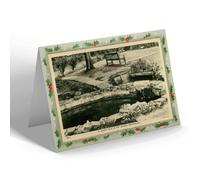 CHRISTMAS NOTELET - Vintage Surrey - A Quaint Seat in the Grange, Beddington