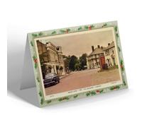 CHRISTMAS NOTELET - Vintage Surrey - Bridge Hotel and The Cricketers, Chertsey b