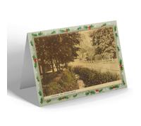 CHRISTMAS NOTELET - Vintage Surrey - Chobham. Mill Bourne Bridge (b)