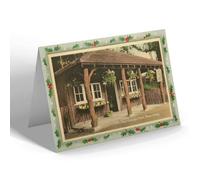 CHRISTMAS NOTELET - Vintage Surrey - Mr Lloyd George's Farm Shop, Churt (b)