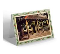 CHRISTMAS NOTELET - Vintage Surrey - Mr Lloyd George's Farm Shop, Churt (ec)