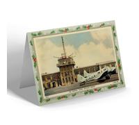 CHRISTMAS NOTELET - Vintage Surrey - The Control Tower, Croydon Airport (bc)