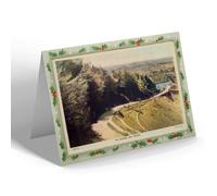 CHRISTMAS NOTELET - Vintage Surrey - The Pilgrims Way, Reigate (b)