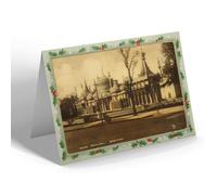 CHRISTMAS NOTELET - Vintage Sussex - Royal Pavilion, Brighton (b)