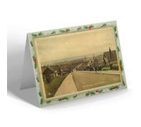 CHRISTMAS NOTELET - Vintage Sussex - The Ridgeway, Woodingdean (b)