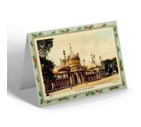 CHRISTMAS NOTELET - Vintage Sussex - The Royal Pavilion, Brighton (bc)