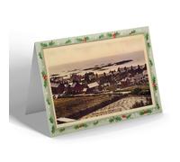 CHRISTMAS NOTELET - Vintage Wales - A General View of Rhosneigr (b)