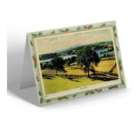 CHRISTMAS NOTELET - Vintage Wales - Bala Lake (bc)