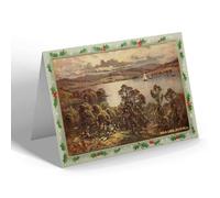 CHRISTMAS NOTELET - Vintage Wales - Bala Lake, North Wales