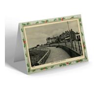 CHRISTMAS NOTELET - Vintage Wales - Central Promenade, Porthcawl (b)